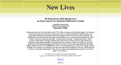 Desktop Screenshot of newlives.freeola.net