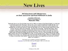 Tablet Screenshot of newlives.freeola.net