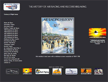 Tablet Screenshot of airracinghistory.freeola.com